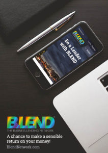 BLEND Network leaflet produced by Produktiv Media