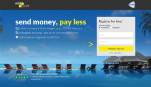 Midpoint & Transfer Avios landing page produced by Produktiv Media