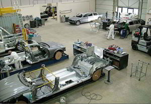Wilcox Limousines and Hearse factory